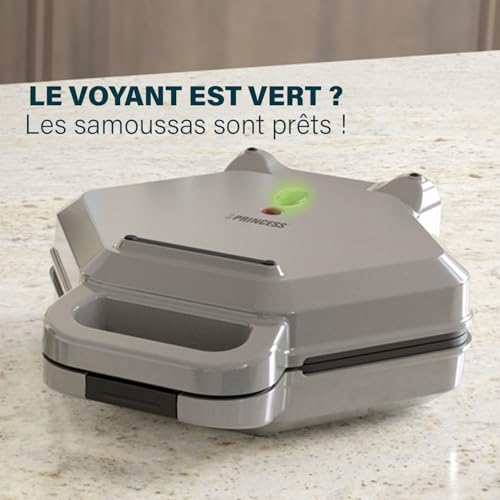 Princesse Samosa et machine à snacks 24 5 cm x 19 cm 10 snacks par session Protection contre la surchauffe Convient pour une utilisation en camping 01.123002.01.001 - vue 5