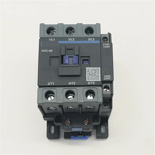 Contacteur CA NXC-65 65A bobine 220V pour armoire électrique industrielle et moteur triphasé