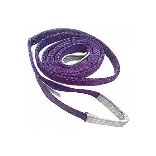 Image of QADAR Best Webbing Sling Lifting Belt and All-in-One Belt System, Webbing Slings for Lifting and Slinging, Quality Material for Safe Lifting (1 Ton (2 Meter))