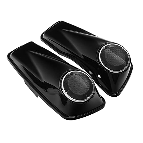 HR3 tapas de maletín negro vivo con rejillas para parlante 6.5" miniatura 6