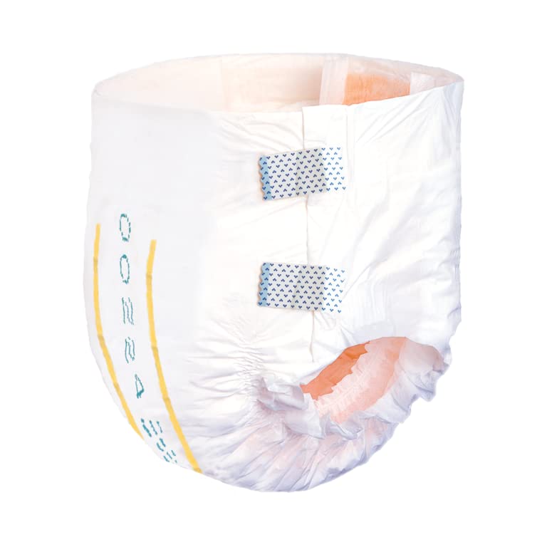 Tinkle Protect & Care Adult Diapers for Women & Men, Medium Size Waist (71-114cm) (28-45Inch), Tape Style, Unisex, Disposable Incontinence Briefs, High Absorbency, Overnight Leak Protection, 13 Pcs-image-3