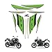 Accessoires de décoration de voiture Accessoires de moto Autocollant de carénage autocollant entièrement autocollant de voiture adapté à Kawasaki Z800 Z800 2013 2014 2015 2016 ( Color : Green )