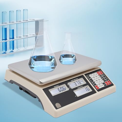 Báscula Contadora Industrial Digital 30kg con Pantalla LED miniatura 7
