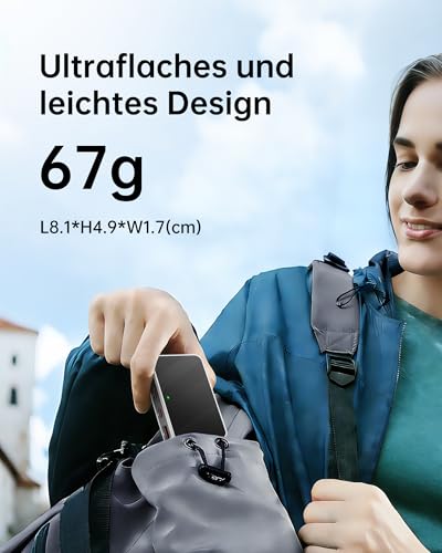 Cargador plano USB C evita cables doblados detras del sofa con carga de 65W 5
