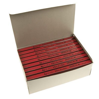 Rexel Blackedge Box Of 72 Medium Red Carpenters Brickies Brick Layers Pencils by Rexel