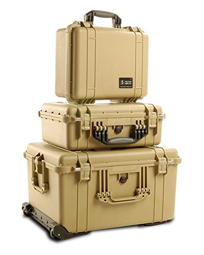 Maleta Pelican 1620 con espuma, color Desert Tan miniatura 3