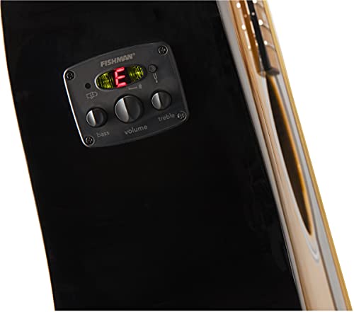 image for Fender FA-125CE Dreadnought Cutaway Acoustic-Electric Guitar - Sunburs