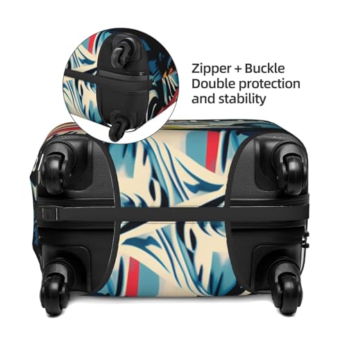 Liberty New York City Luggage covers for Suitcase Famous American Monument Travel Luggage Cover Suitcase Protector Washable Suitcase Cover Anti Scratch Dirt Covers Fit 29-32 inch4