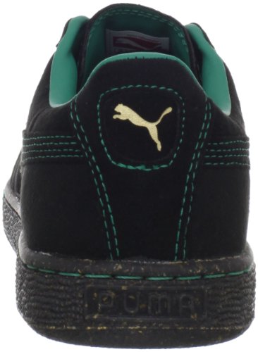 Image of PUMA Unisex Suede Classic Black /Greenlake Sneakers Men's 14 Medium