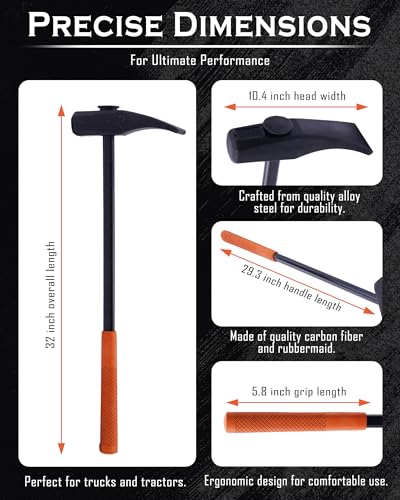 image for FAITIO Tire Hammer for Semi Tires, Manual Tire Bead Breaker, Straightf