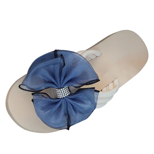SUPTTING Bañador para mujer, cintura alta, fruncido, parte inferior, bañador para la playa, sexy, moldeador de figuras, pantalones cortos de baño para nadar y vacaciones, Style-M02 Blue, 39