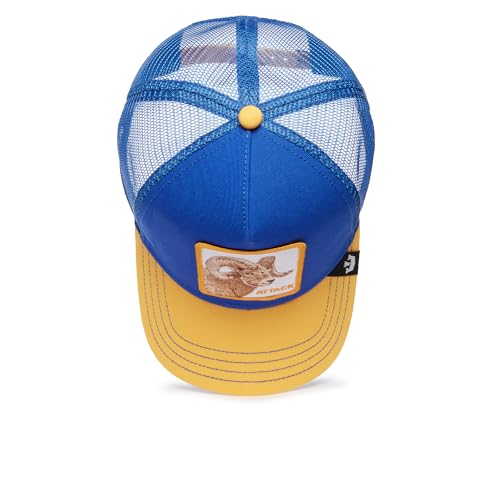 Image of Goorin Bros. Trucker Hat for Men and Women, Cobalt (The Attack Ram), One Size