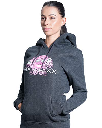 Preisvergleich Produktbild SIXX PAXX Ladies Heavy Hoodie (Grau, M)