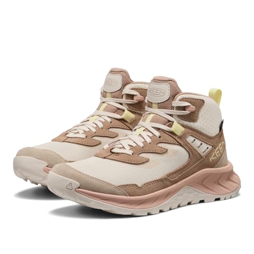 Image of KEEN Women's Hightrail Mid Height Durable Lightweight Breathable Leather Waterproof Hiking Boots