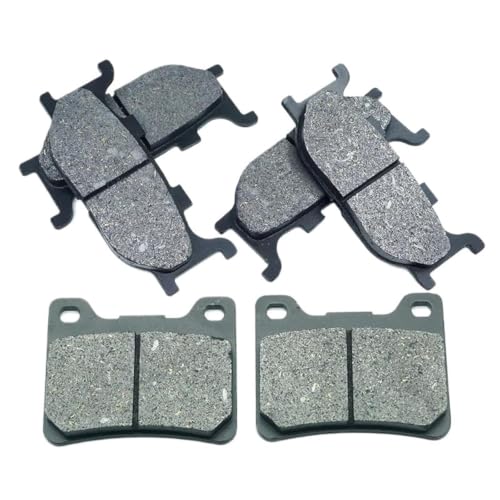 Plaquettes de frein moto avant et arrière pour XVS1100 Drag Star et V-Star 1999-2008