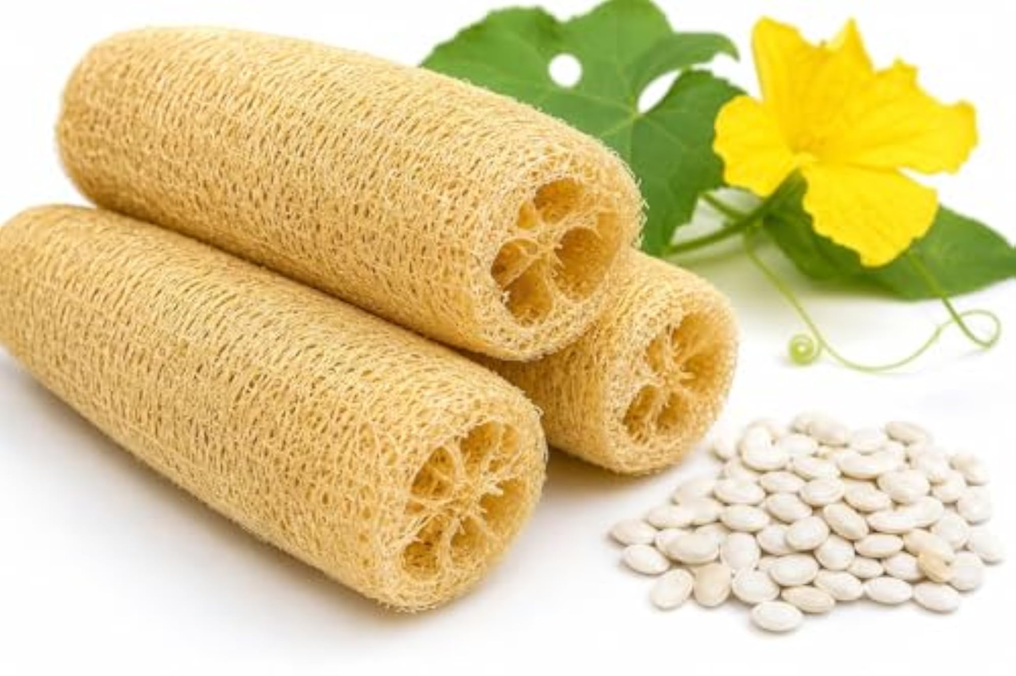 Natural Loofah Bath Sponge, Eco-Friendly