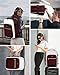LOVEVOOK Large Travel Backpack for Women & Men, 40L Carry on Backpack for Airplanes, TSA Personal Item Travel Bag fits 17