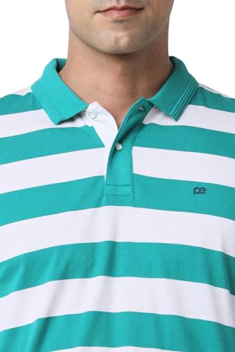 Image of Peter England Men's Cotton Regular Fit T-Shirt