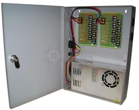 VPS-121630 12 VDC 16 Output 30 AMPS Central Power Supply For CCTV Security Camera