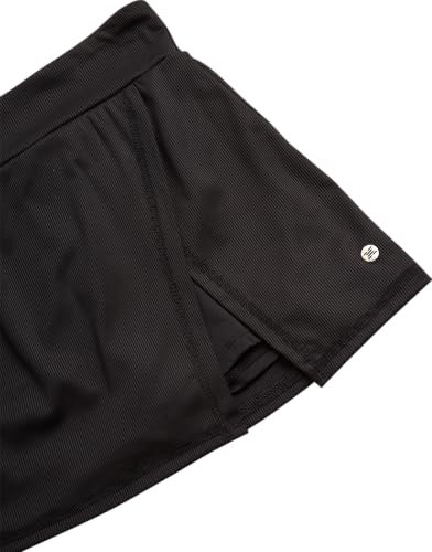 Image of RBX Girls Athletic Skort Set - 2 Piece Workout Outfit with Performance Graphic Tee & Athletic Skort for Girls