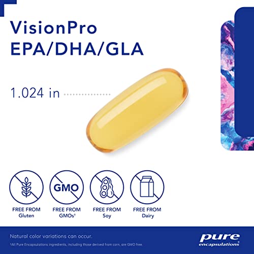 image for Pure Encapsulations VisionPro EPA/DHA/GLA | Supports Natural Tear Prod