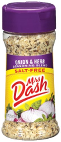 Mrs. Dash Onion & Herb All Natural Seasoning Blend 2.5 Oz - Pack of 2