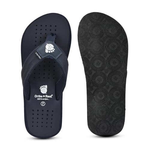 Image of Ortho + Rest Men's Flip Flops, Slippers For Men Daily Use