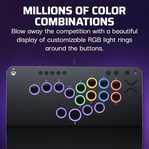 Turtle Beach Victrix Pro Ko Leverless Fight Stick Compatible Avec Xbox Windows 10 & 11 - vue 9