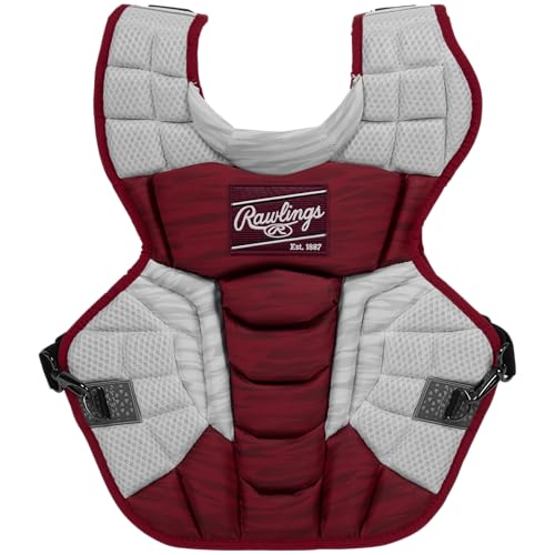 Protège-Poitrine Rawlings Velo 2.0 Équipement Receveur Baseball 39,1 cm