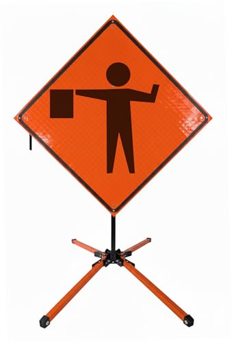 Flagger Symbol Non-Reflective