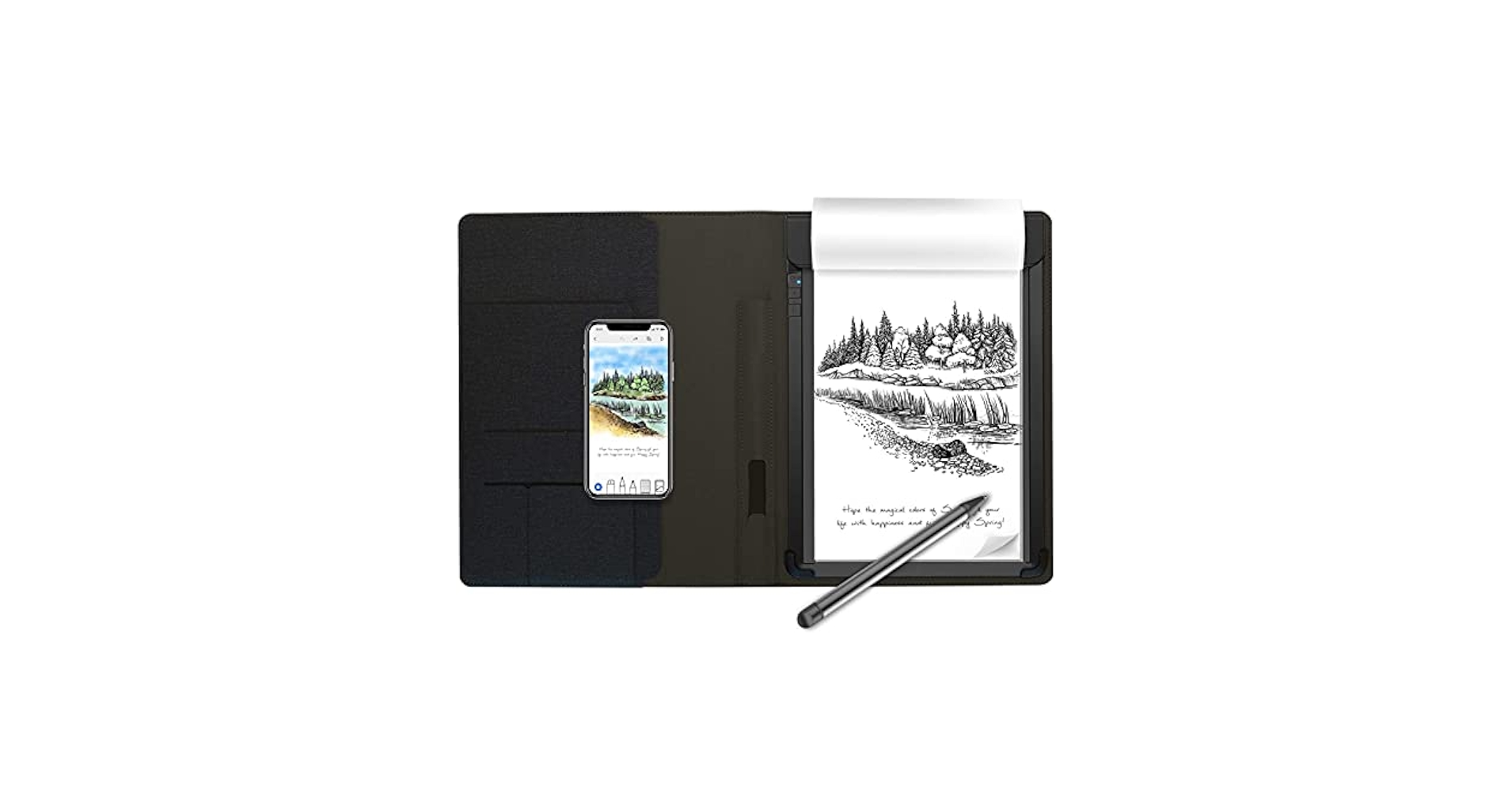 RoWriteスマートライティングパッド RY0201-CF5NA Amazon.com: RoWrite Smart Writing Pad (RY0201-CF5NA) – APP