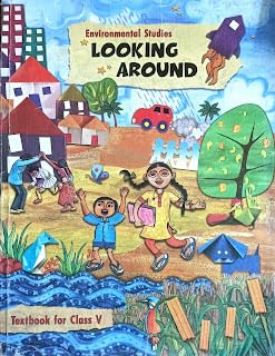 Looking Around, Textbook on Environmental Stuudies for Class 5 by NCERT (10878)