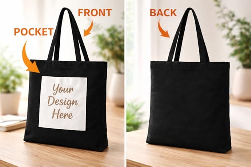 Image of DON'T JUDGE ME White Custom, Promotional, Shopping Bags With Your Logo, Personalized, Customised Name, Material- Canvas (without zip)