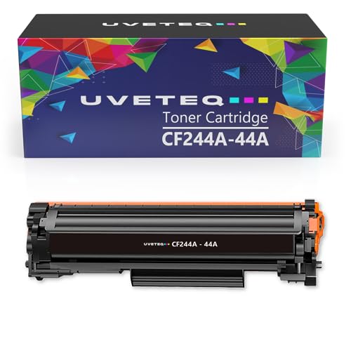 UVETEQ CF244A 44A Cartucho de Toner Compatible para HP 44A CF244A para HP LaserJet Pro M15a Pro M15w Pro MFP M28a Pro MFP M28w (1 Unidad)