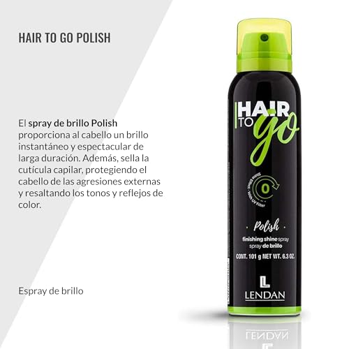 Lendan Hair Shine Spray 210 ml efecto brillo ligero miniatura 2