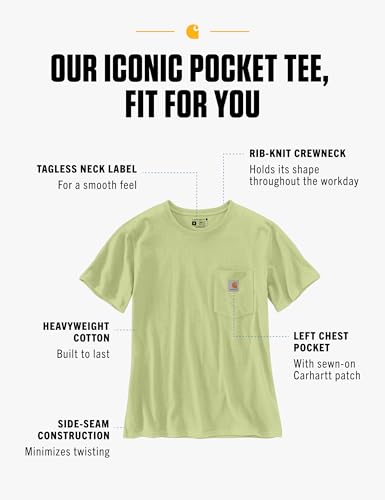 Image of Carhartt Women's Iconic WK87 Pocket T-Shirt Closeout