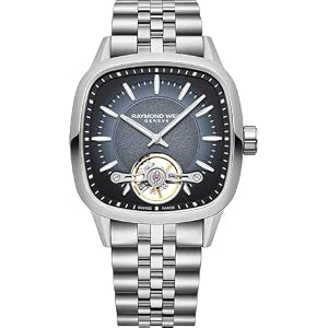 Raymond Weil Freelancer Automatic Stainless Steel Square Blue Dial Mens Watch 2790-ST-50051