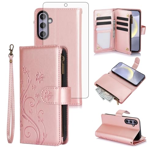 Coque Samsung S24 Plus YM020 Or rose - Finition premium métallisée haut de gamme