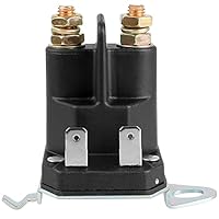 LOCOPOW 12 Volt Startermagnetrelais für Trombetta 862-1241-211-12 21546294 ariens Craftsman Poulan LT2000 YS4500 20 HP Husqvarna 192507 532192507 geeignet für Rasenmäher Golfwagen und Rasentraktoren