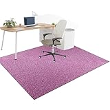 Rutschfeste Bürostuhlmatte für Teppich, Gaming-Stuhlschutz, langlebiger Teppichbodenbelag, Computerstuhl-Teppich für Zuhause, 90 x 120 cm, Bodenschutz