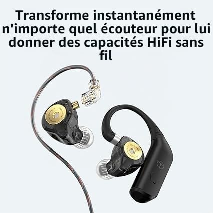 Fanmusic TRN BT20 Pro True Wireless Bluetooth 5.3 Casque-Module, connecteurs remplaçables (casque non inclus) (2 pôles, 0,78 mm)