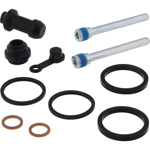 All Balls Racing 18-3004 Front Brake Caliper Rebuild Kit Compatible with/Replacement For Can-Am Commander 1000 DPS 2016-2017, Commander 1000 LTD 2013-2018, Commander 1000 STD 2011-2018