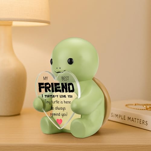 Figura Decorativa de Tortuga Mini con Corazón miniatura 4