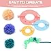 Imagen de HMCEY 8 PCS Kit de Herramientas para Hacer Pompones 4 Tamaños