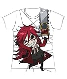 Black Butler Grell With Chainsaw Jrs T-Shirt M