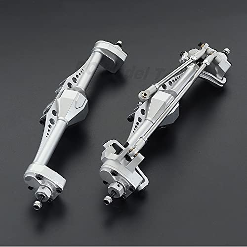 Aluminum Alloy Front And Rear Portal Axle Set For 1/10 Rc Crawler Car Axial Capra 1.9 Unlimited Trail Buggy Utb Currie F9 Upgrade #TOP1