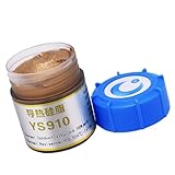 Hochleistungs Silikon Wärmeleitpaste für die CPU/GPU Kühlung, 4, 98 W/m·K, Nicht leitend, sichere Elektronikverbindung, fortschrittliche Premium Wärmeleitpasten für Kühlkörper