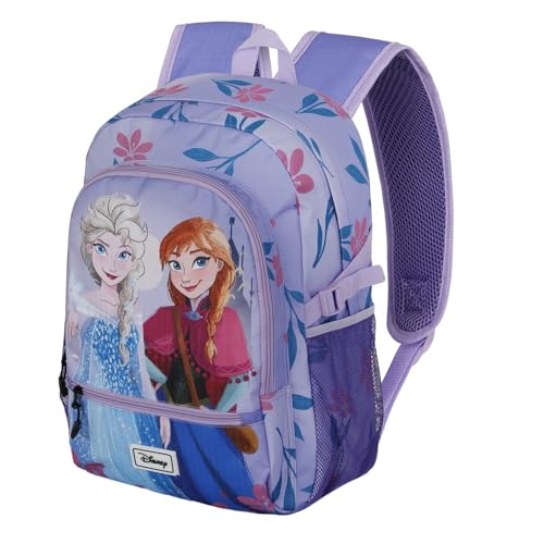 Sac à dos Reine des Neiges 2 Lilas 24L | Cartable scolaire fille