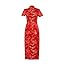 Plum Blossom Embroidery Red