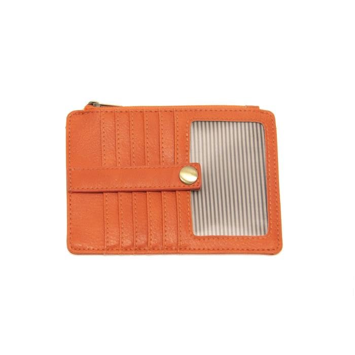 Image of Joy Susan Women's Fashion New Penny Mini Travel Wallet - Clementine